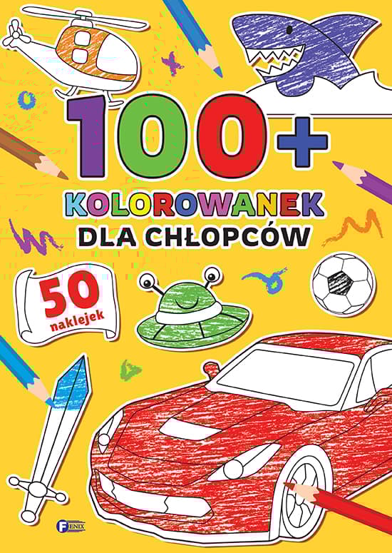 100+ Kolorowanek Dla chłopców