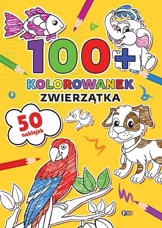 100+ Kolorowanek Zwierzątka