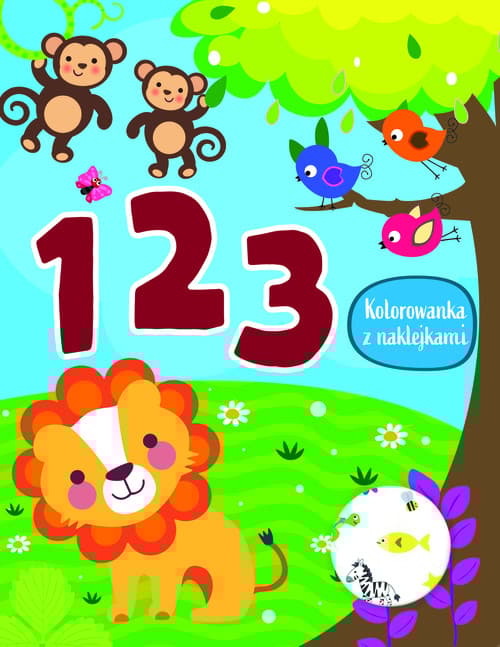 123. Kolorowanka z naklejkami