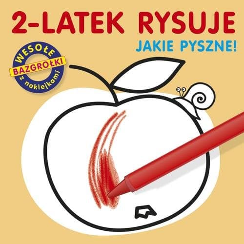 2-latek rysuje. Jakie pyszne