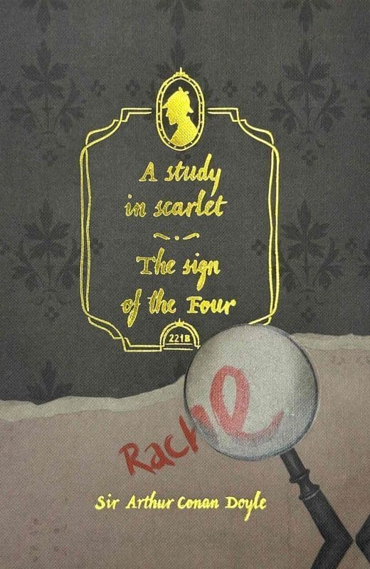 A Study in Scarlet & The Sign of the Four. Wordsworth Collector's Editions wer. angielska