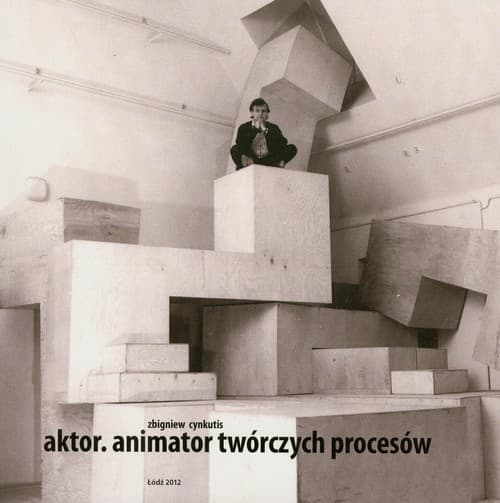 Aktor Animator twórczych procesów w. kolorowa ilustracje kolorowe