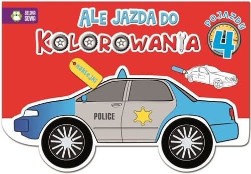 Ale jazda do kolorowania Pojazdy 4