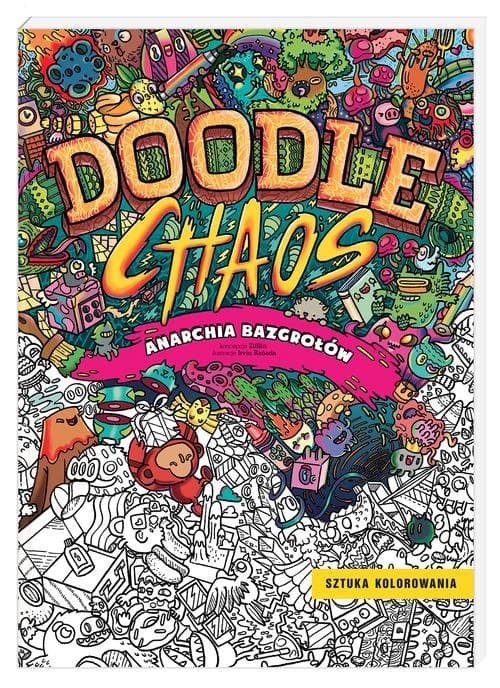 Anarchia bazgrołów Książka do kolorowania