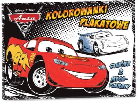 Auta 3. Kolorowanki Plakatowe