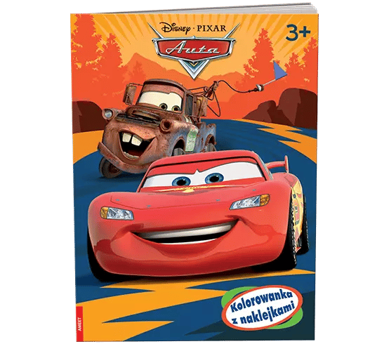 Auta Kolorowanka z naklejkami NA-9139