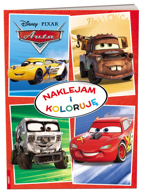 Auta Naklejam i koloruję NAK-9102