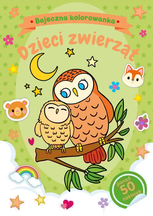 Bajeczna kolorowanka Dzieci zwierząt