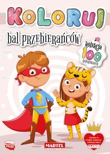 Bal przebierańców. Koloruj
