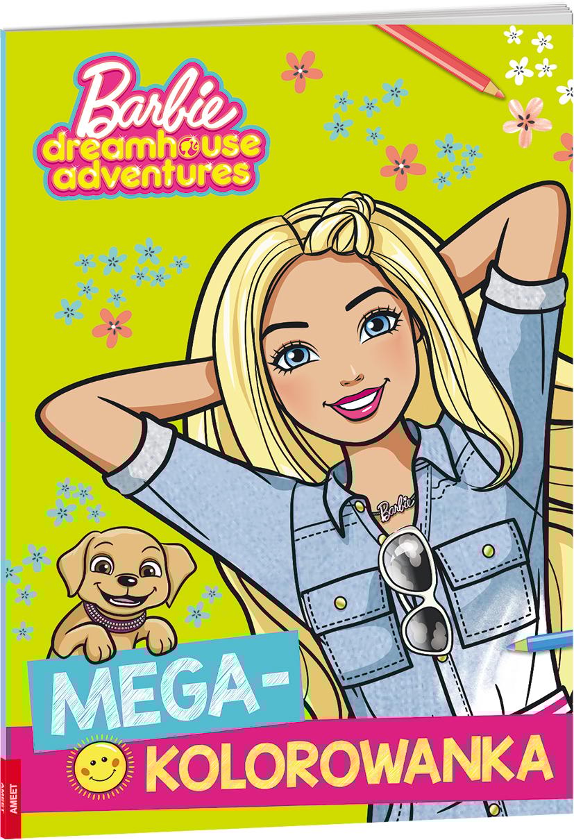 Barbie dreamhouse adventures Megakolorowanka KOL-1202