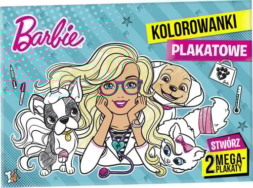 Barbie. Kolorowanki Plakatowe