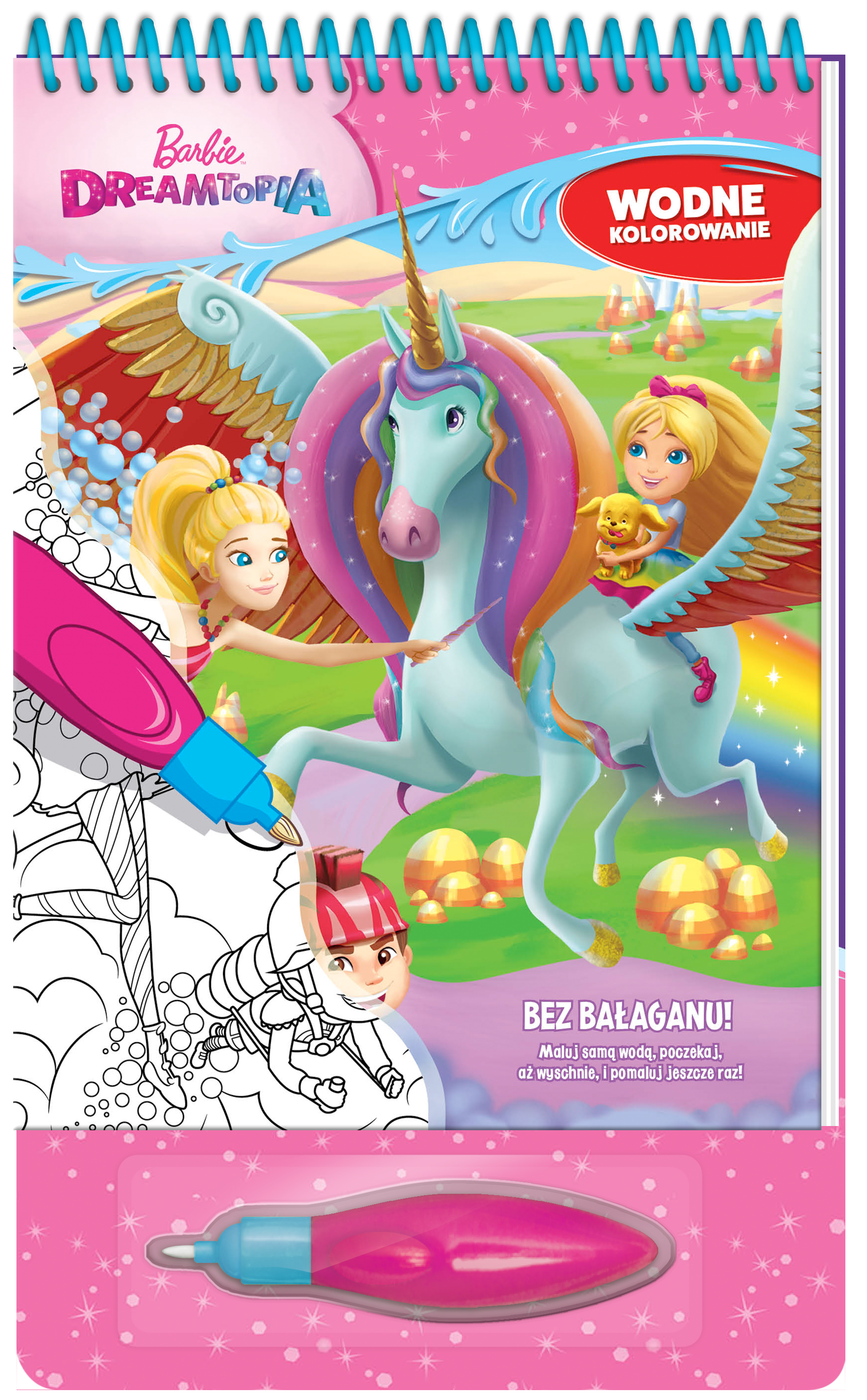 Barbie Wodne kolorowanie