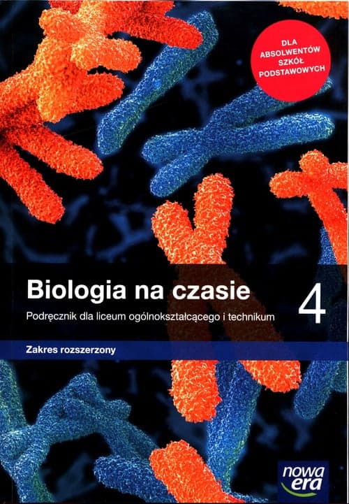 Biologia na czasie 4 Podręcznik Zakres rozszerzony Szkoła ponadpodstawowa