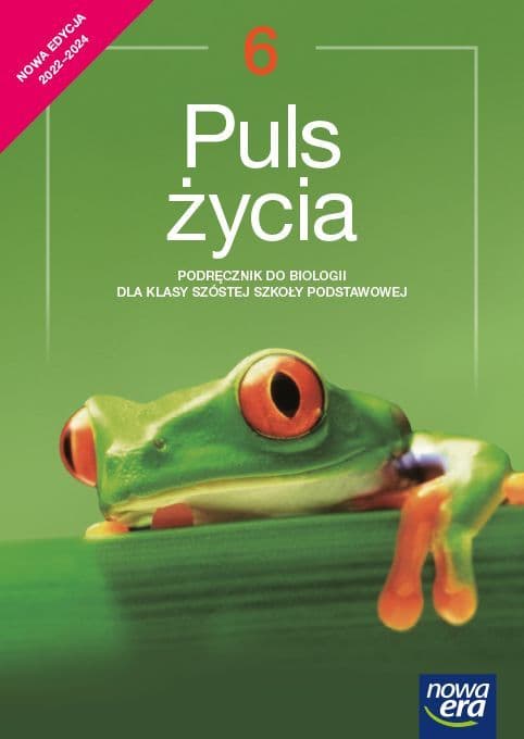 Biologia Puls życia podręcznik dla klasy 6 szkoły podstawowej EDYCJA 2022-2024 64712