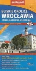 Bliskie okolice Wrocławia cz. pd.-wsch. mapa