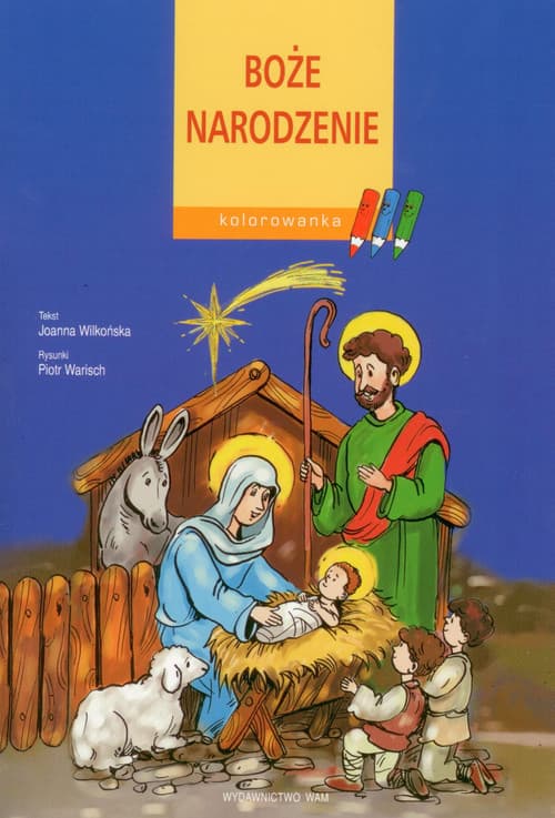 Boże Narodzenie. Kolorowanka