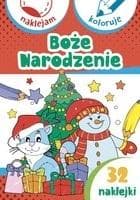 Boże Narodzenie. Naklejam i koloruję