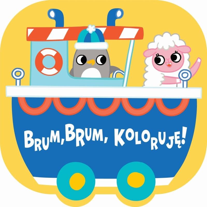 Brum, brum, koloruję (statek)