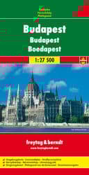 Budapeszt plan miasta 1:27 500