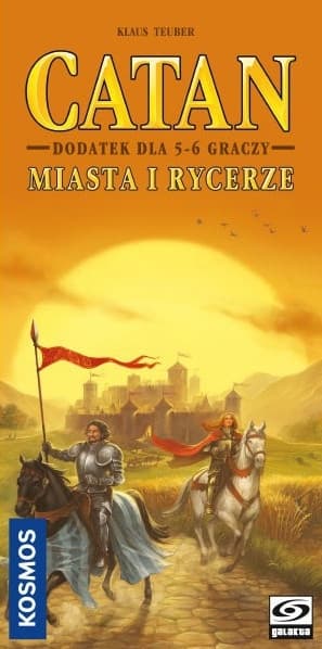 Catan - Miasta i Rycerze dodatek do gry dla 5-6 graczy