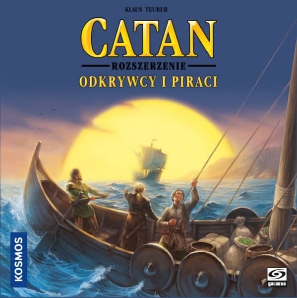 Catan - Odkrywcy i Piraci (nowa edycja) - gra planszowa