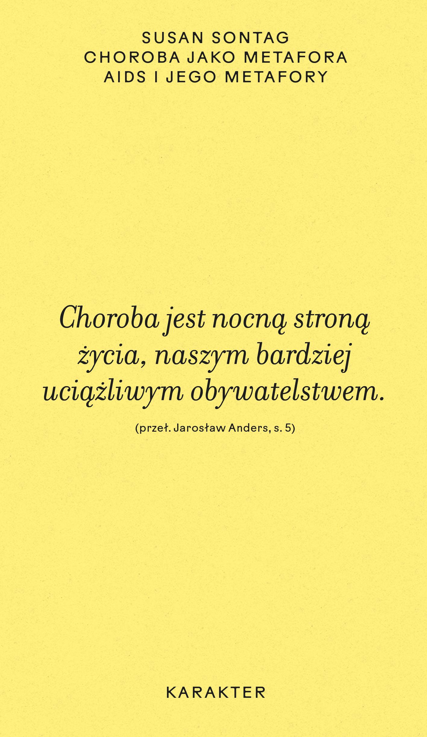 Choroba jako metafora. AIDS i jego metafory wyd. 2