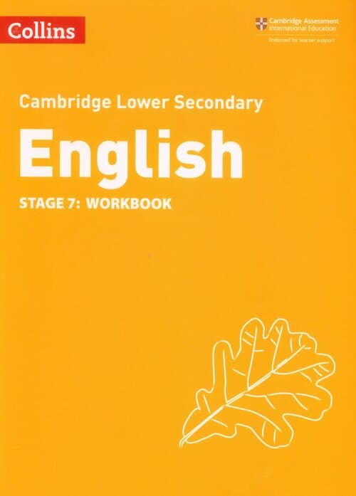 Collins Cambridge Lower Secondary English - Lower Secondary English Workbook: Stage 7