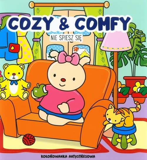 Cozy & Comfy Nie spiesz się Kolorowanka antystresowa