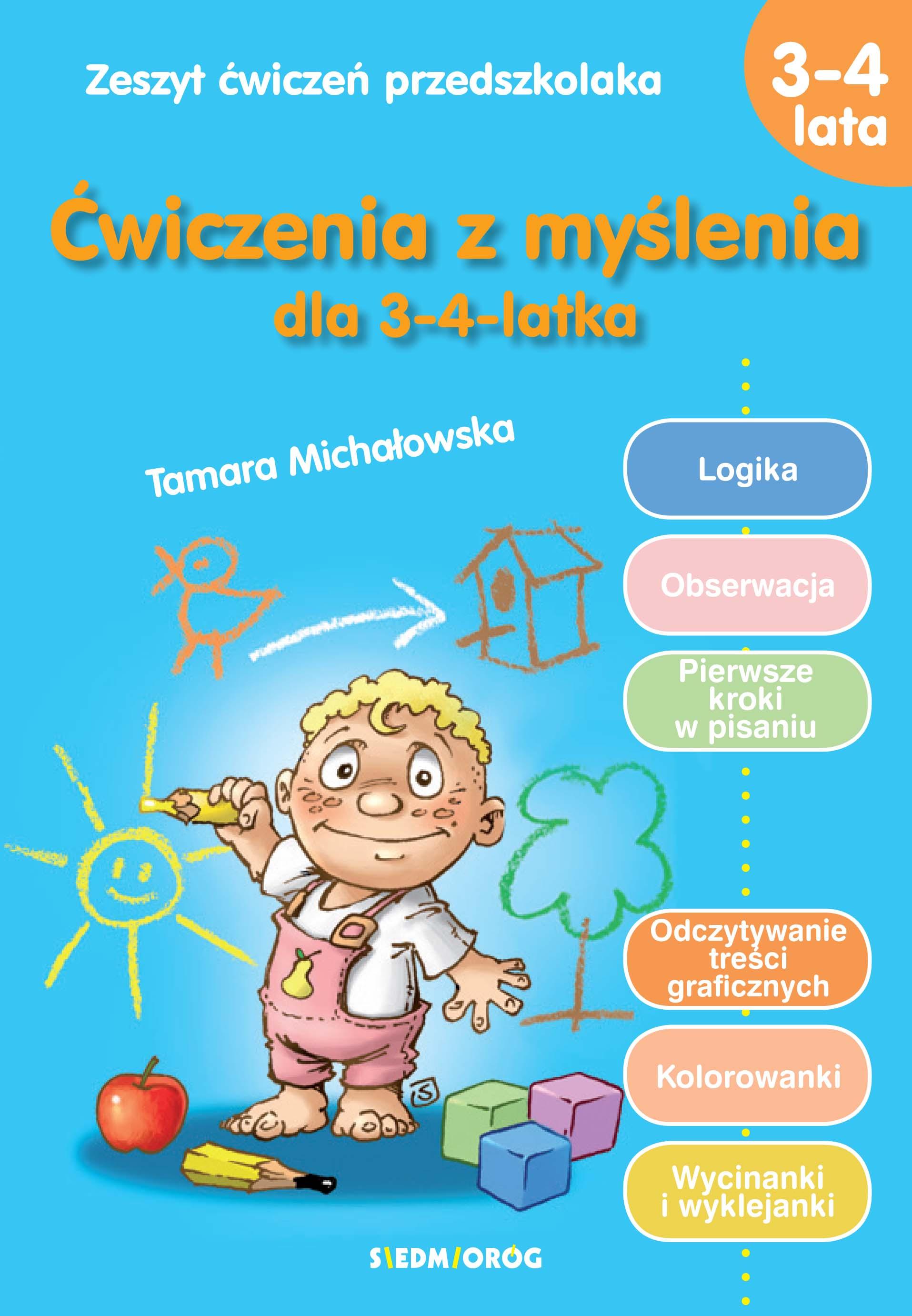 Ćwiczenia z myślenia dla 3-4 latka