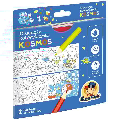 CzuCzu Dłuuugie kolorowanki Kosmos