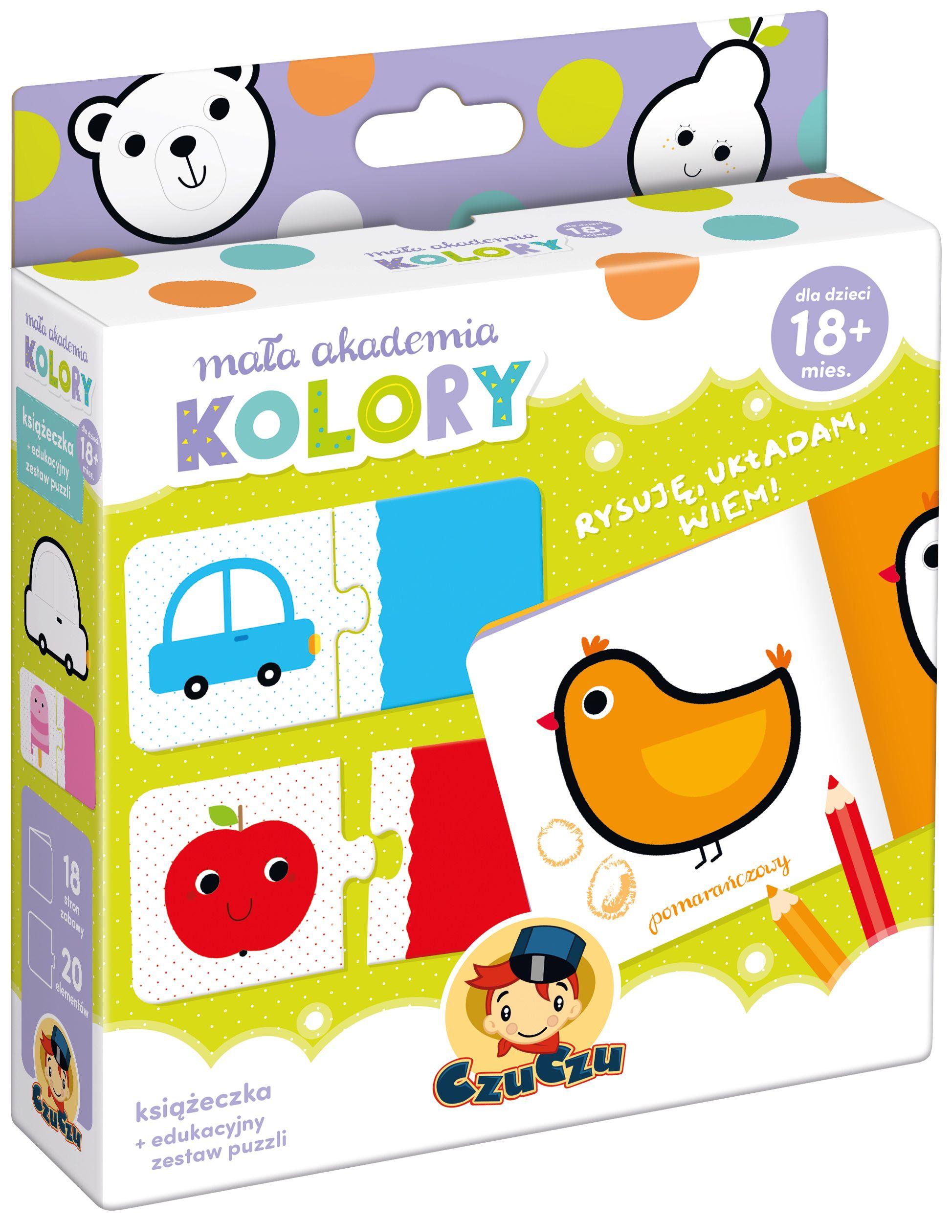 CzuCzu Mała akademia. Kolory 18m+