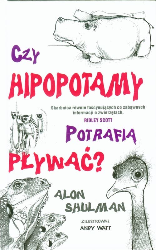 Czy hipopotamy potrafią pływać?