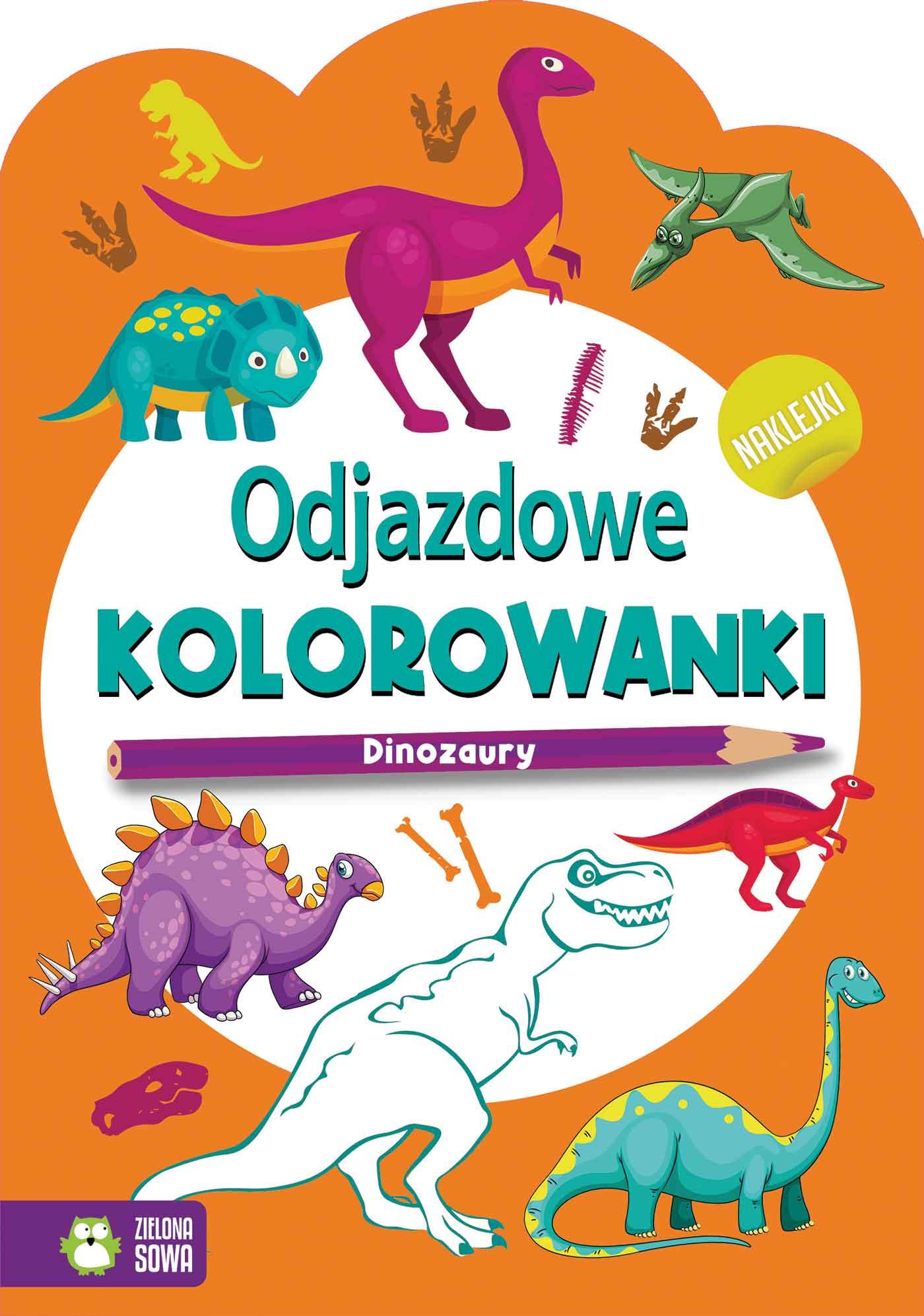 Dinozaury. Odjazdowe kolorowanki