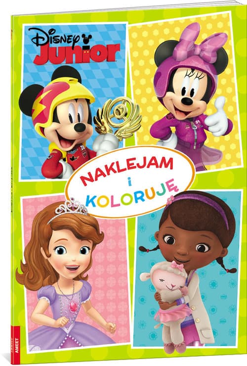 Disney Junior Naklejam i koloruję NAK-2