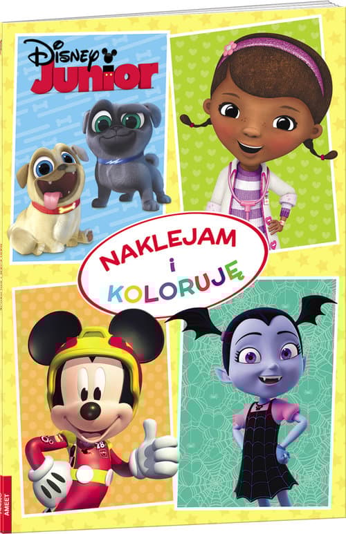 Disney Junior Naklejam i koloruję NAK-6
