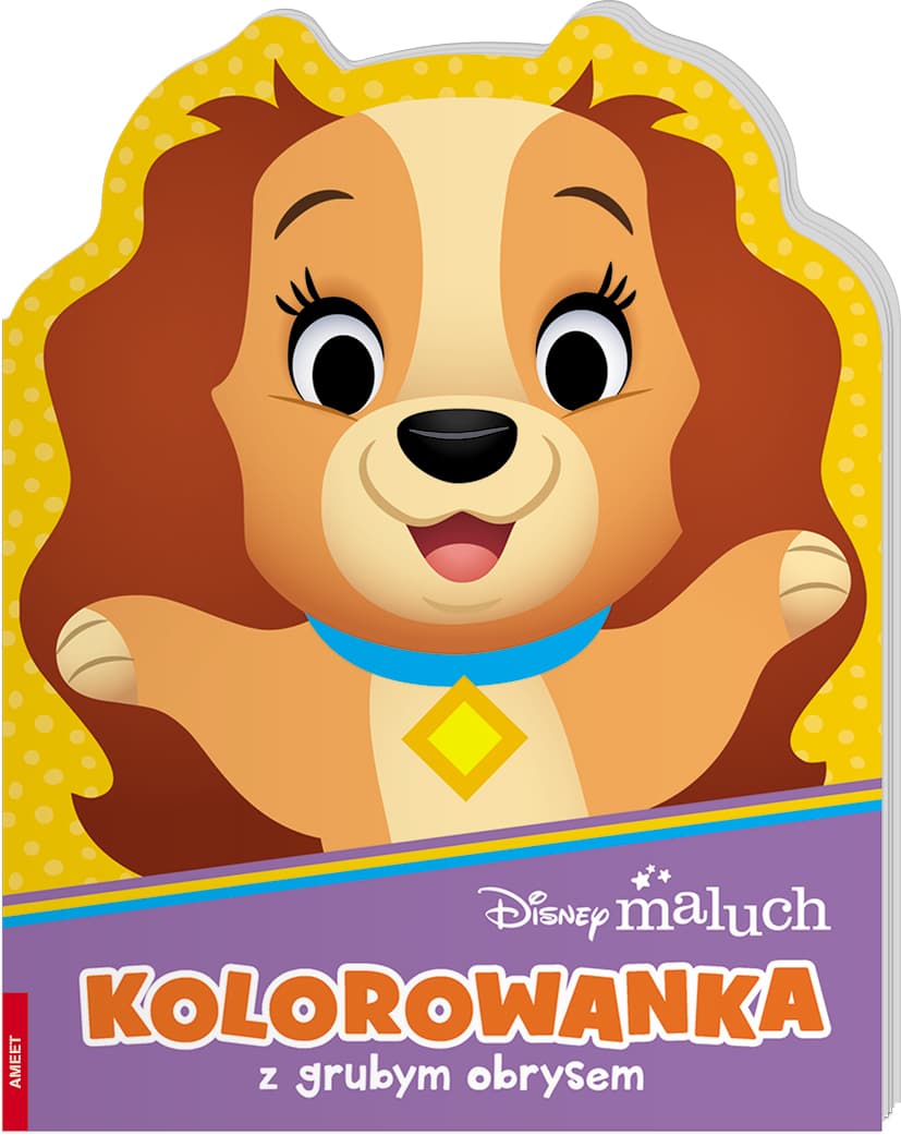 Disney Maluch Kolorowanka z grubym obrysem