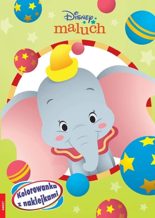 Disney Maluch Kolorowanka z naklejkami