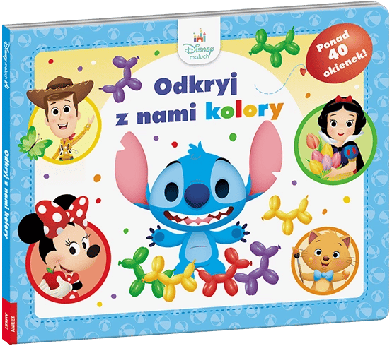 Disney Maluch Odkryj z nami kolory OK-9203