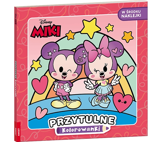Disney Miki i przyjaciele. Przytulne kolorowanki