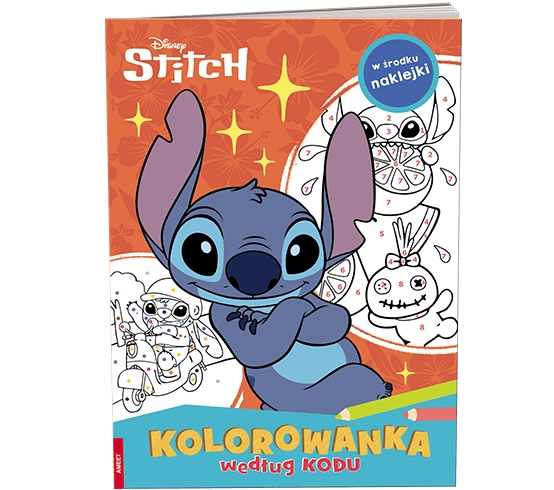 Disney Stitch Kolorowanka według kod KKO-9106
