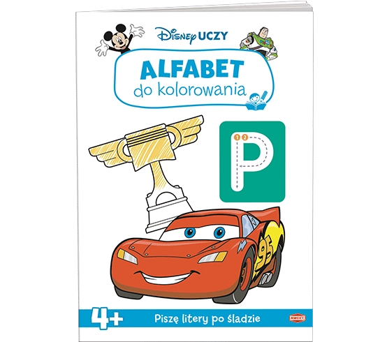 DISNEY UCZY. Disney Mix. Alfabet do kolorowania