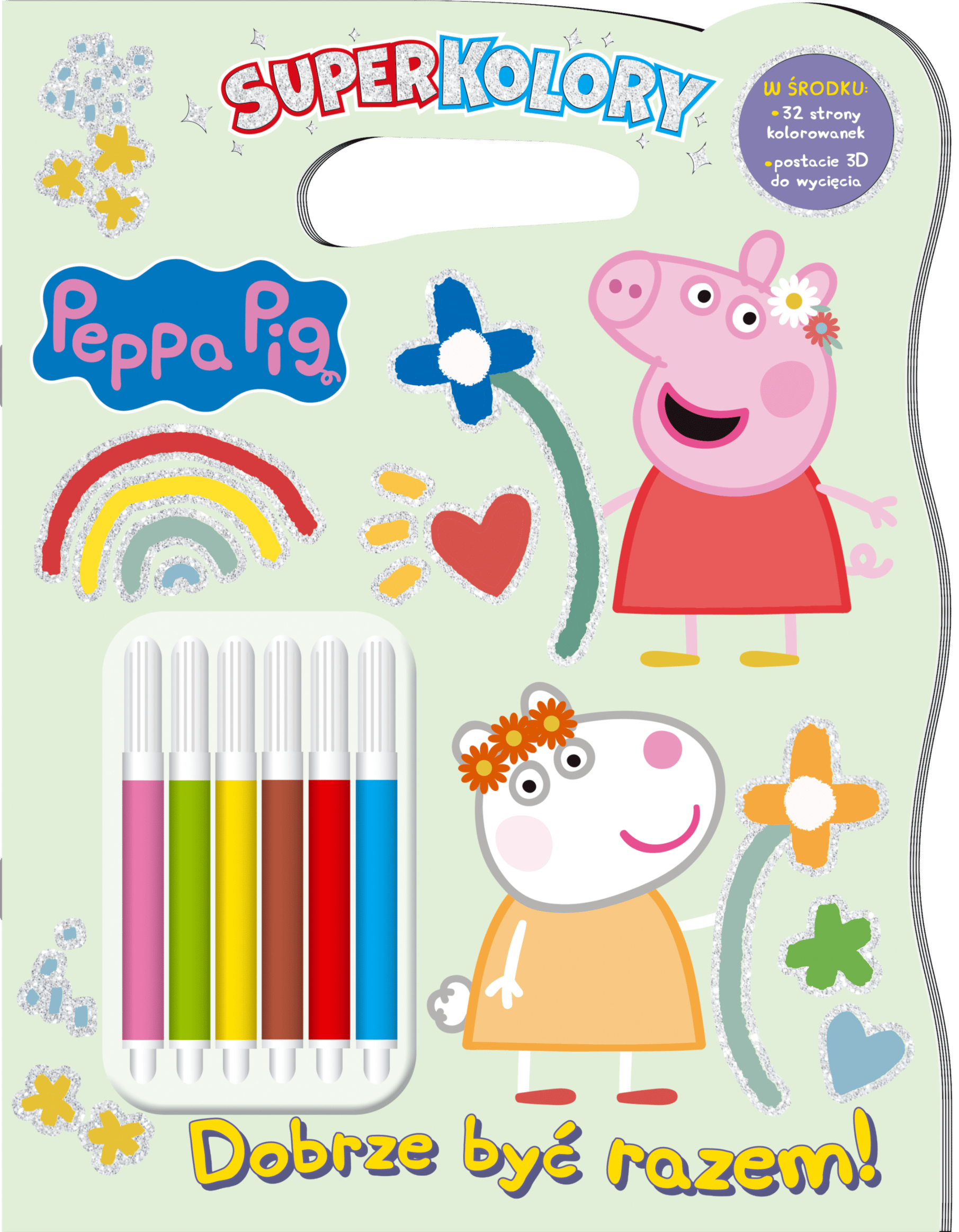 Dobrze być razem! Świnka Peppa. Superkolory