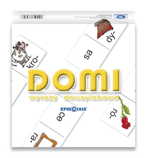 DOMI wyrazy dwusylabowe