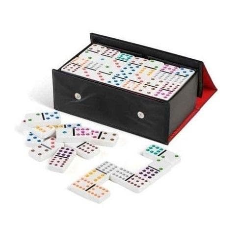 Domino Kolorowe 91 szt w etui