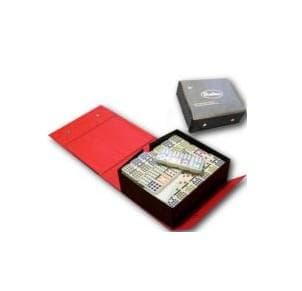 Domino kolorowe w etui 136 sztuk