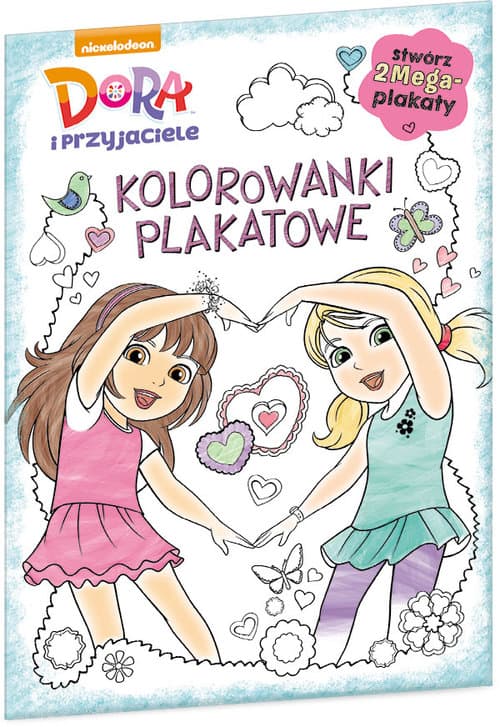 Dora i przyjaciele Kolorowanki plakatowe KPO-601