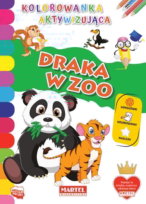 Draka w ZOO. Kolorowanka aktywizująca