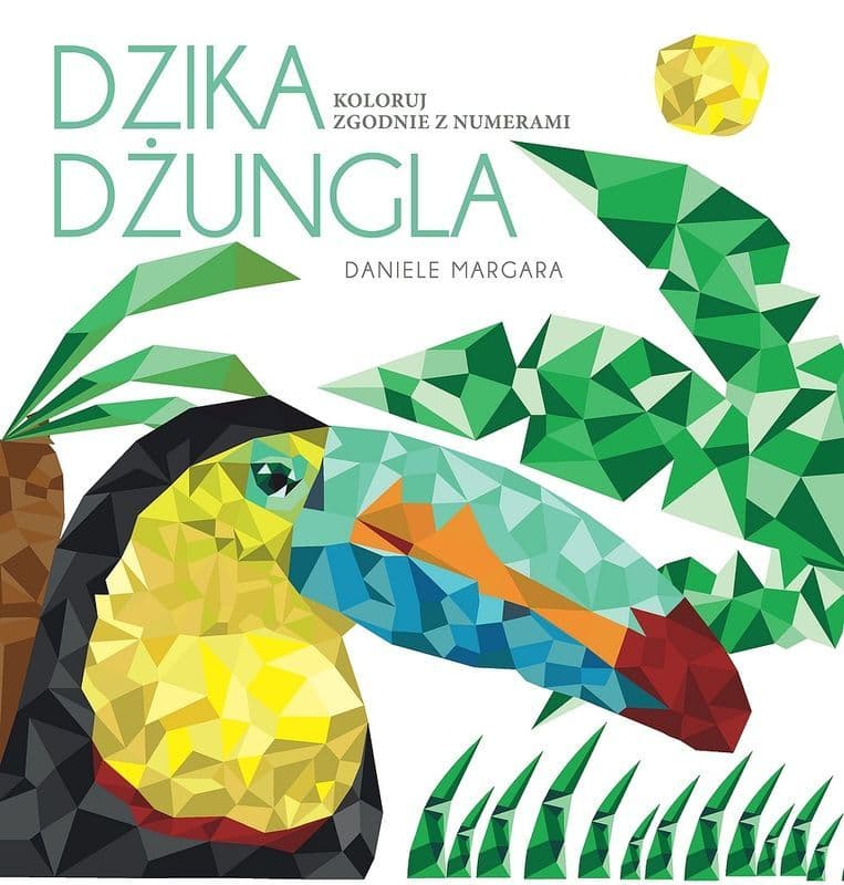 Dzika dżungla Koloruj zgodnie z numerami