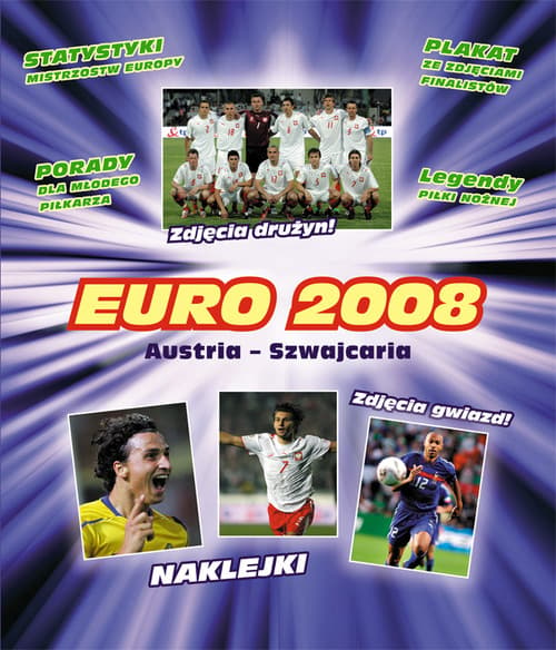 EURO 2008  Naklejanki z plakatem