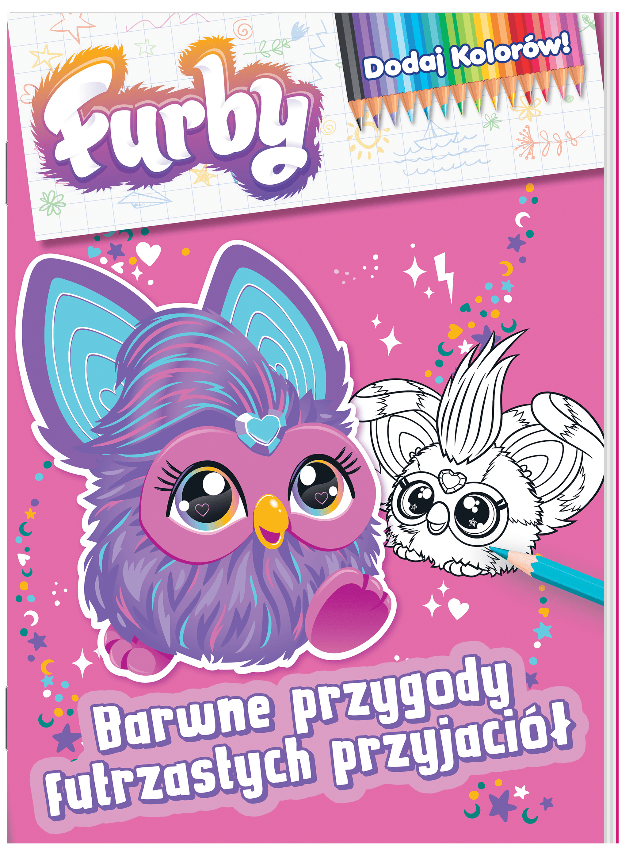 Furby. Dodaj kolorów. Barwne przygody futrzastych przyjaciół